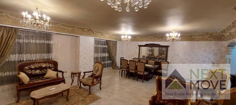 Furnished apartment for rent in North Choueifat, area 280 square meters 0