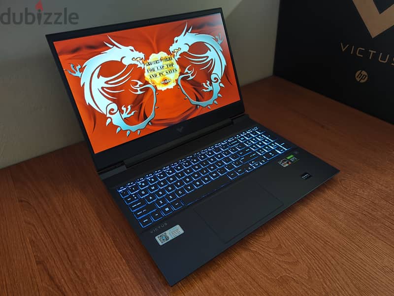 HP Victus Ryzen 7 6800H RTX 3050 Gaming LapTop 9