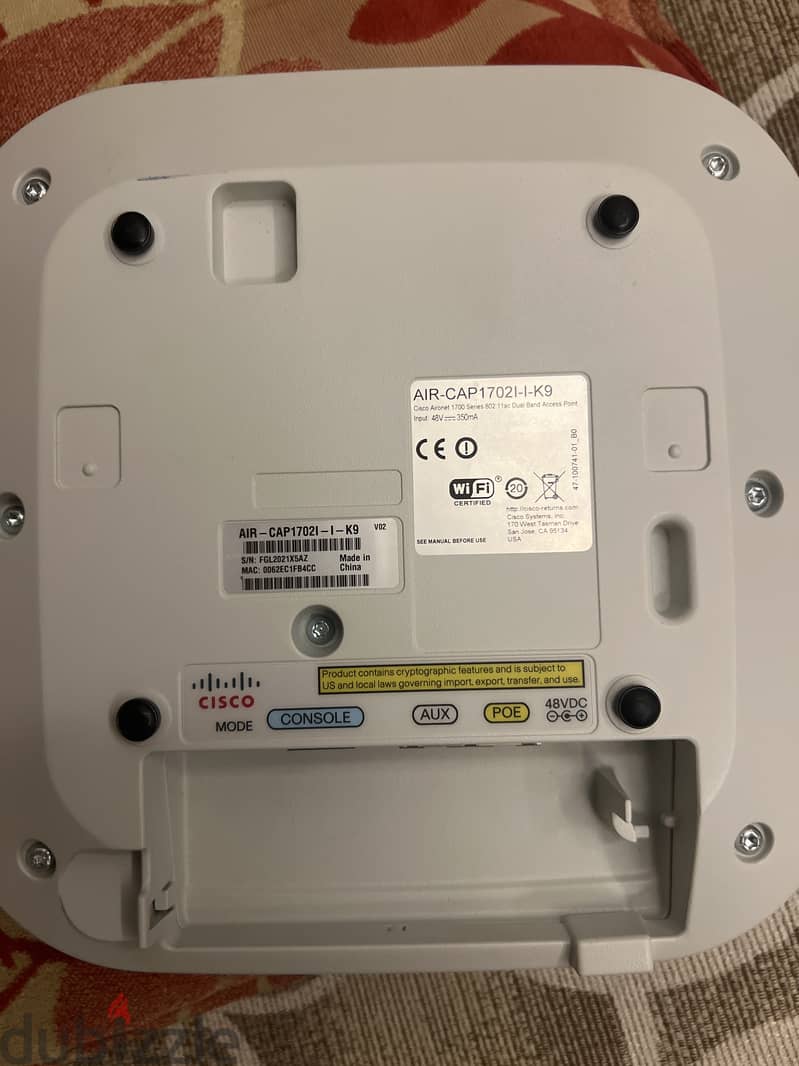 Cisco AIR-CAP1702I-I-K9 Access point 1