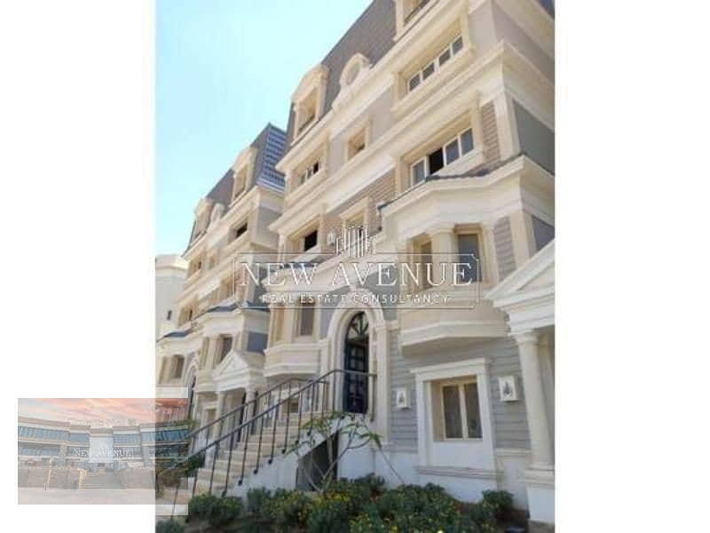 Semi-finished 3 beds Apartment in Andalus New Cairo,1 master bedroom, 2 bedrooms, 3 bathrooms, Parking + storage 0