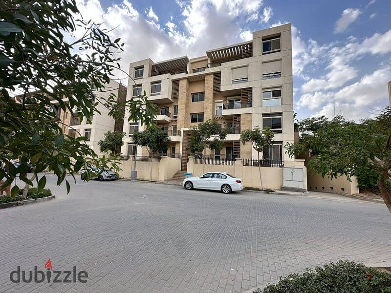 Apartment for sale golf view with 50% cash discount at Taj City compound New Cairo 0