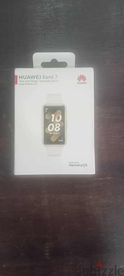 ساعة سمارت huawei band 7 وارد الإمارات جديدة متفتحتش