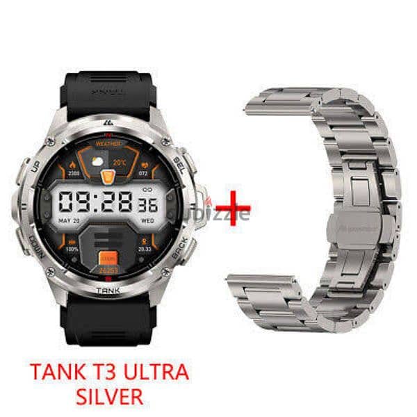 kospet tank t3 ultra special edition - silver color 4