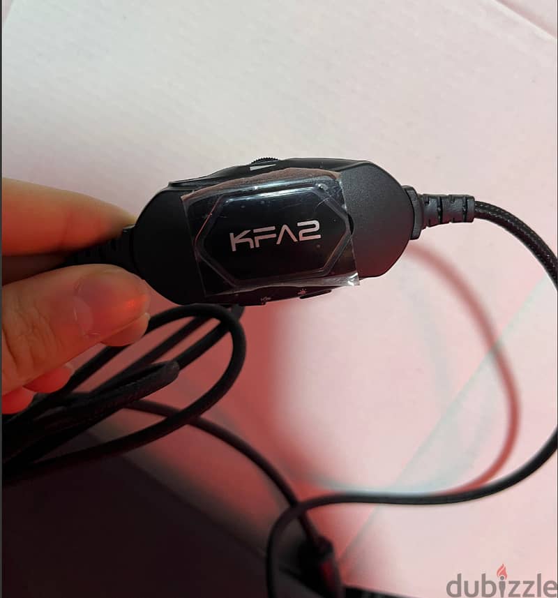 KFA2 SONAR-04 RGB GAMING HEADSET سونار 04 يو اس بي 7.1 سماعة أذن ألعاب 12