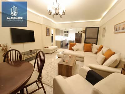 Furnished apartment for rent 90m fully private finishes, hotel furniture in Rehab City