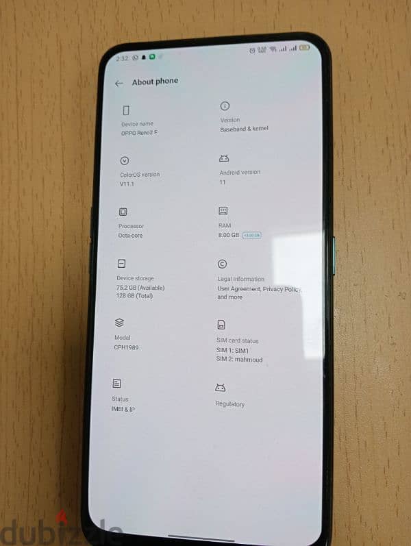 Oppo Reno 2f 1