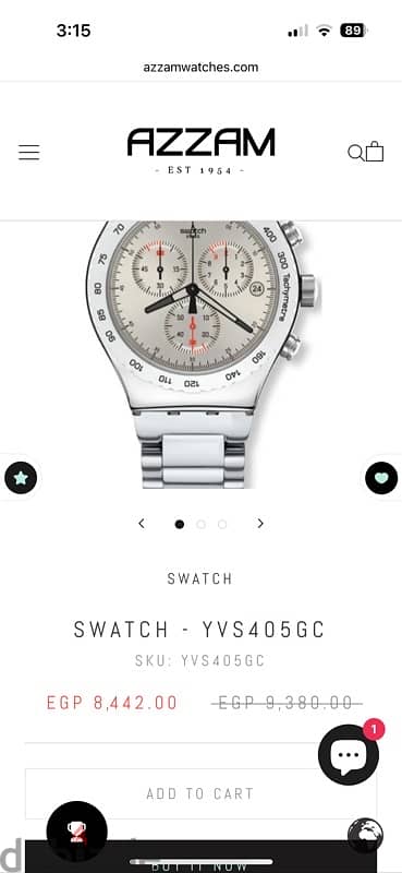 Swatch - YVS405GC