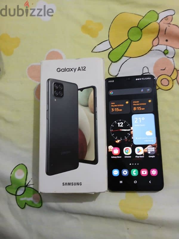 Samsung galaxy A12 64gb ,4gb ram 0