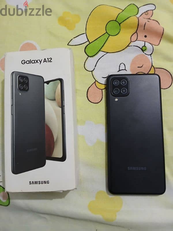 Samsung galaxy A12 64gb ,4gb ram 1