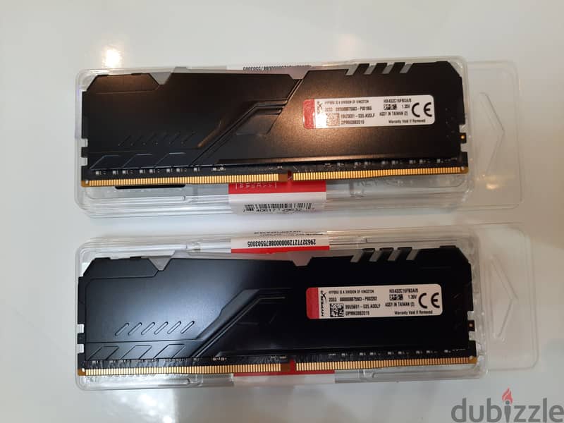 Kinstone HyperX Fury RGB DDR4 16GB (2x8GB) 3200MHz Cl16 1