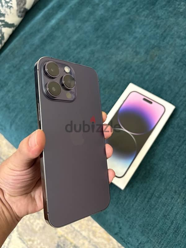 iPhone 14 Pro Max 256 middle East purple 3