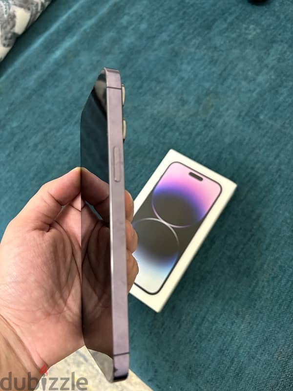 iPhone 14 Pro Max 256 middle East purple 6