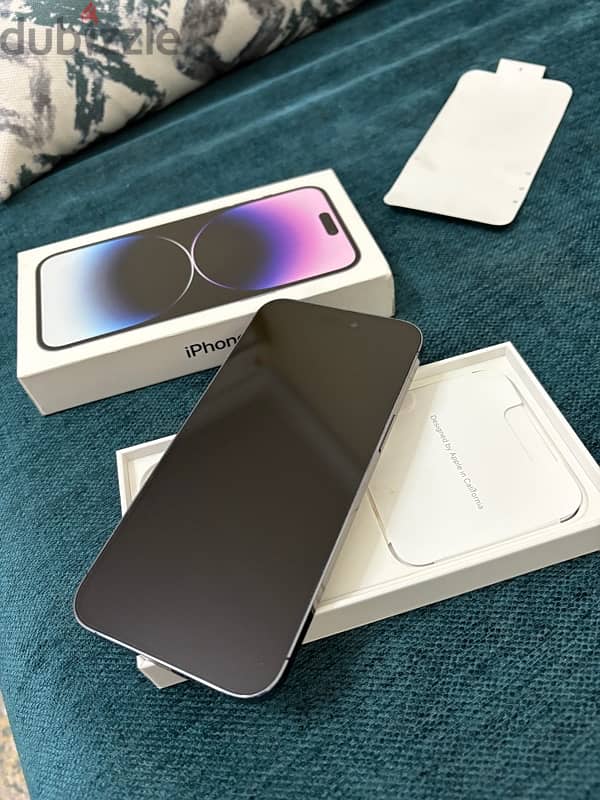 iPhone 14 Pro Max 256 middle East purple 7