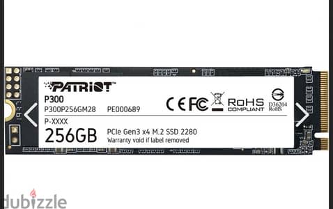 Patriot M. 2 256GB - هارد ssd m. 2 256G