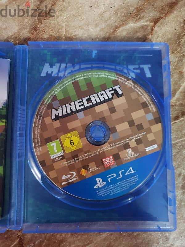 PS4  Minecraft game 2