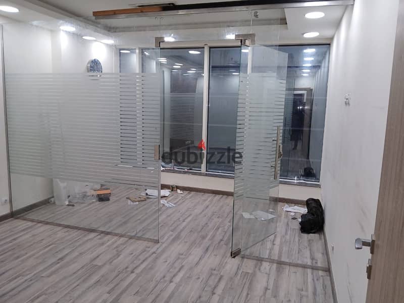 office 55m finished for rent at trivium square new cairo 0