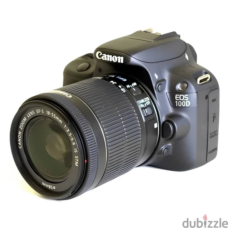 Canon EOS 100D Digital SLR Camera (18MP, CMOS Sensor) 3 inch LCD 3