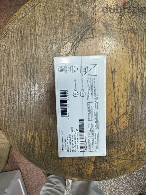 Huawei Freebuds Pro 3 Ailver Blue جديدة متبرشمة 1