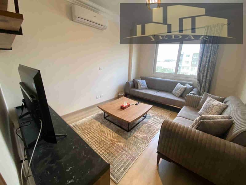 103 meter apartment for rent furnished in New Cairo, prime location, ready for immediate residence 0