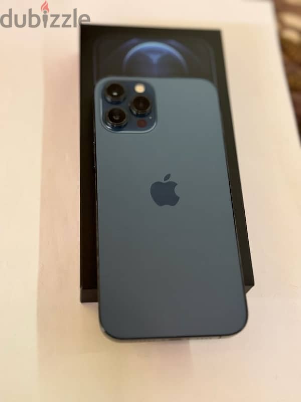 Iphone 12 Pro Max (Pacific Blue) - 256 GB (like new) 4