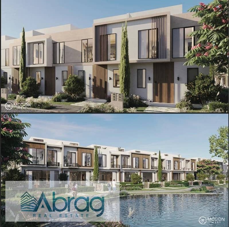 For sale Townhouse Middle in Villaggio Compound in the Eastern Expansions Golden Square - 6th of October 0