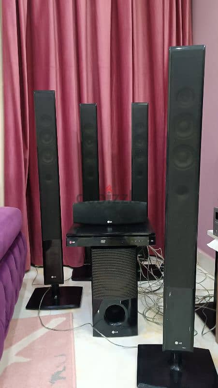 LG home theater full option مسرح منزلي 0