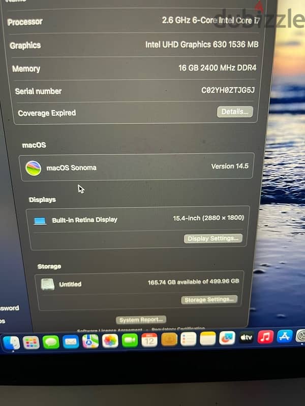 MacBook Pro 2018 15 inch 3