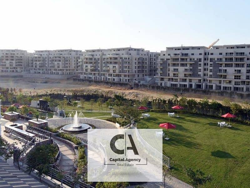 Apartment for sale with garden in Mountain View iCity Ready to move in the heart of Fifth Settlement | View on the lagoon * Mountain View I City 0