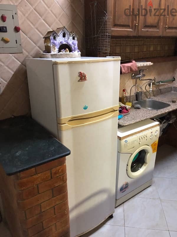 fridge & washing machine for sale 1