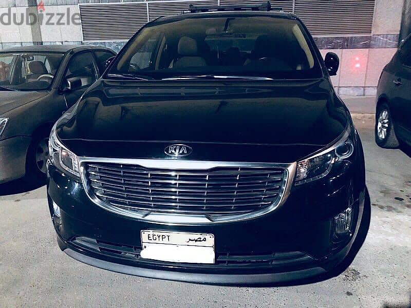 Kia Carnival for rent with driver only 0