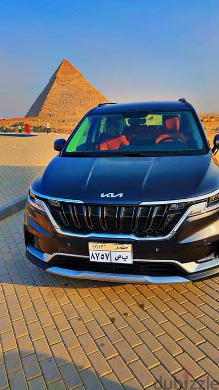 New Kia Carnival 2025 for rent with driver only - كيا كرنفال للايجار 0