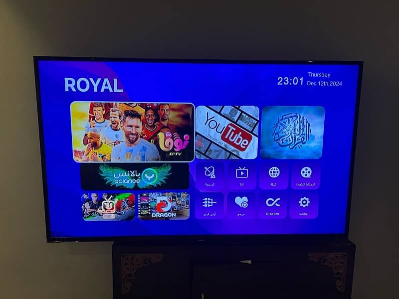 Full HD Flat Smart TV 58” - J5200 Series 5 كالجديده تعمل بكفائه 0