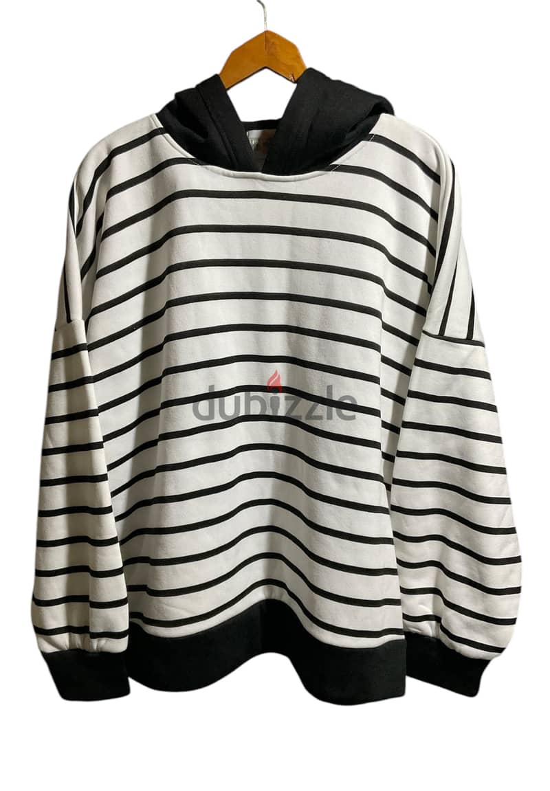 Passigatti Scarf Accessories Striped Hoodie 0