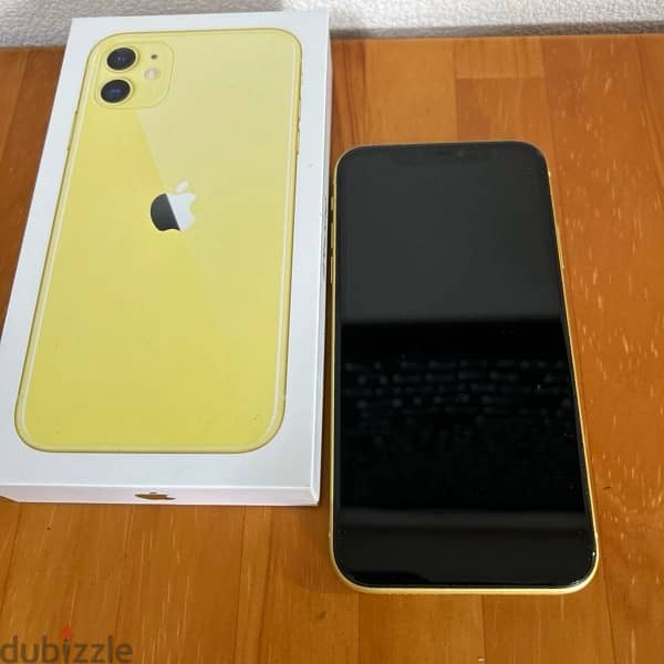 iPhone 11 (yellow) for sale . . 1