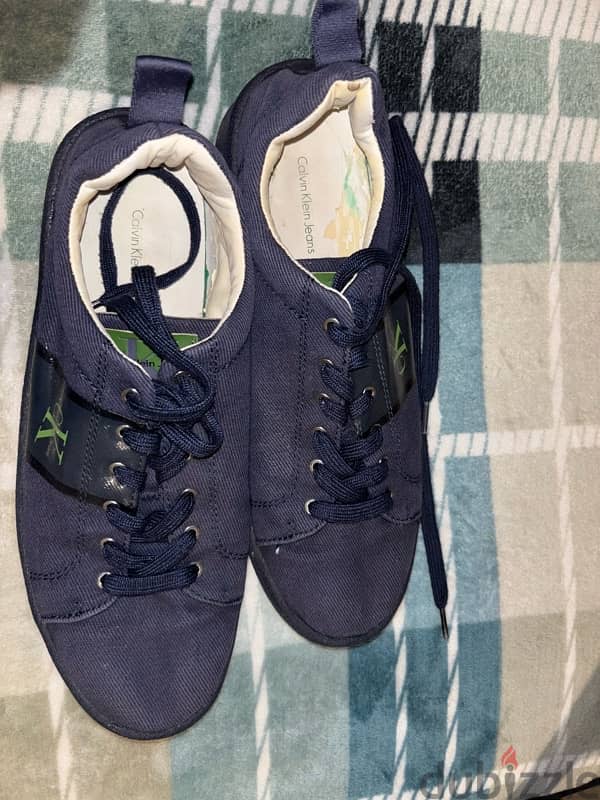 Calvin Klein navy blue original shoes 1