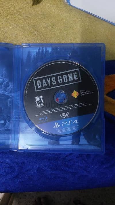 أسطوانة لعبة Days gone بلاستيشن ٤