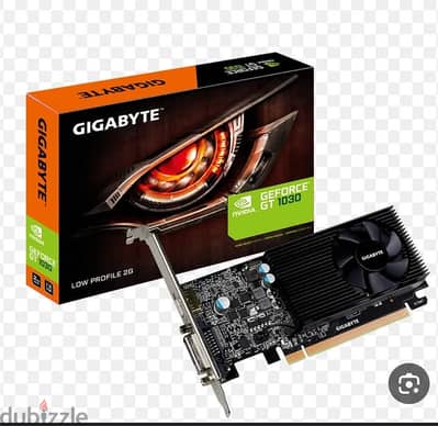 GT 1030 2G GDDR5 LOW PROFILE عاوز كارت