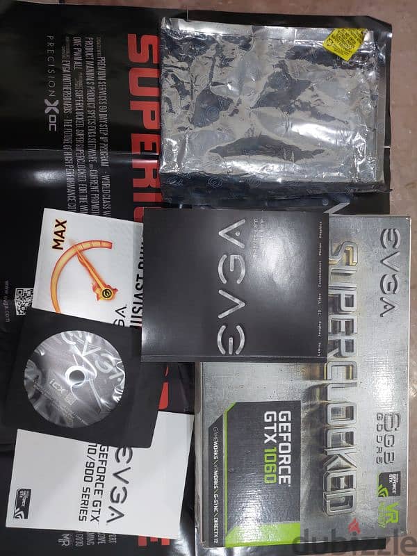 كارت شاشة GTX 1060 6G EVGA SC بحالة ممتااااازة 1