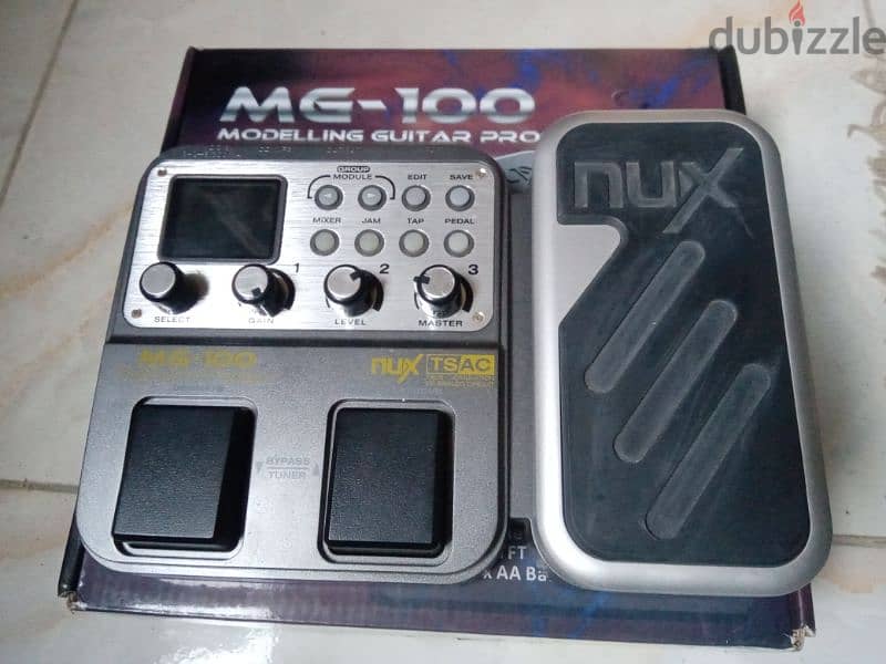 جيتار ملتى ايفيكت nux mg100 1