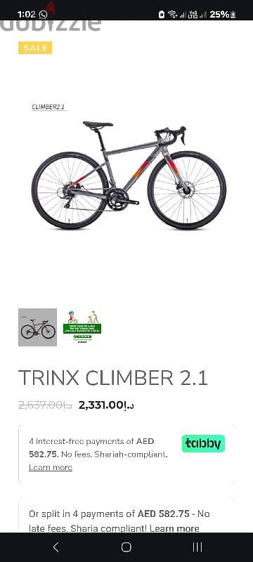 trinx climber 2.1 gravel full aluminium 8