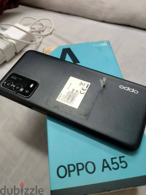 oppo a55 128/4+4 بلزقة الضهر للتواصل 01113515169 7