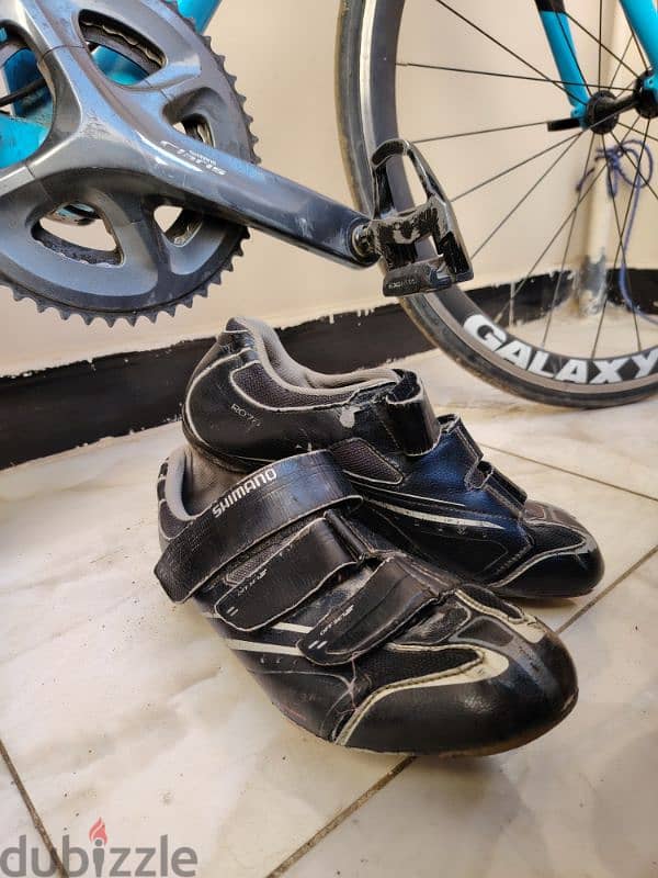 جزمة لوك  shimano r078 و كليت و لوك exostar 1