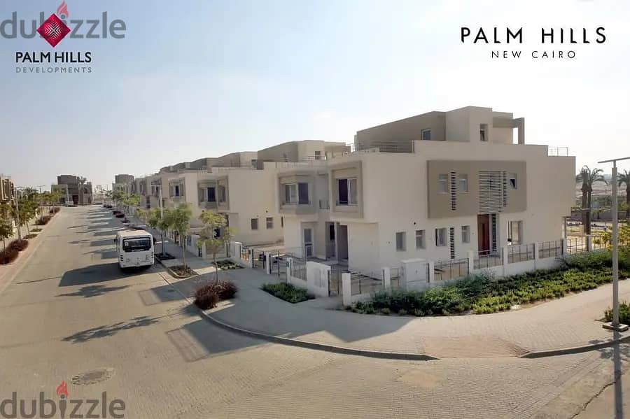 فيلا ممتازة توين هاوس بسعر وهمي جدا للبيع بالم هيلز التجمع Palm Hills 0