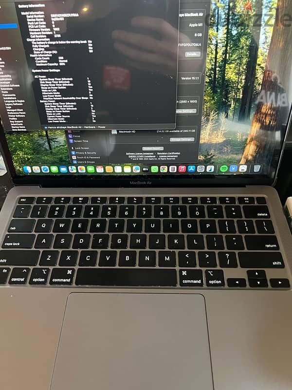 macbook air 2020 M1 like new 4