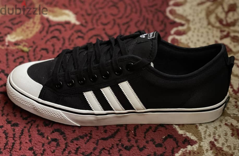 Adidas originals black sneakers used 3 times only size 48 0