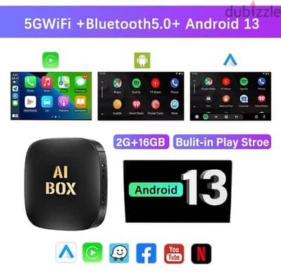 Ai box carplay wireless android auto wireless