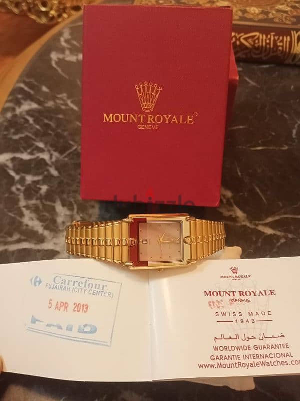 ساعة ماونت رويال جنيف mount royale geneve 0