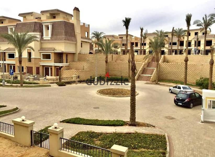 S villa for sale at the price of an apartment in Sarai next to Madinaty on the Suez Road, with installments over 12 years 0