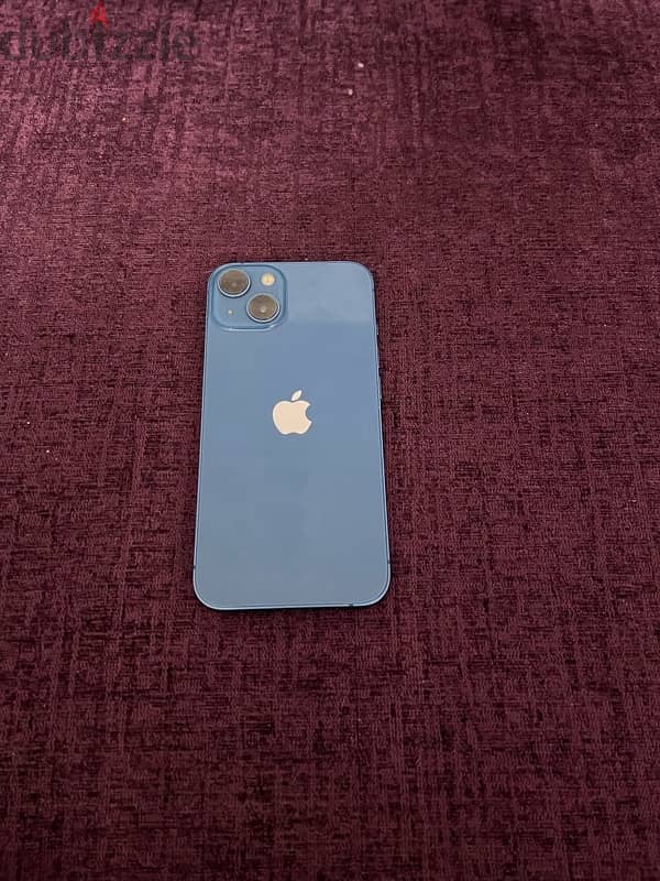 iPhone 13 blue 128gb 84% with box 2