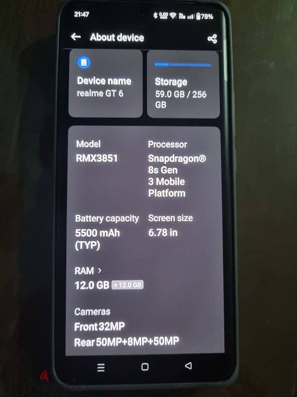 realme gt6 256g 2